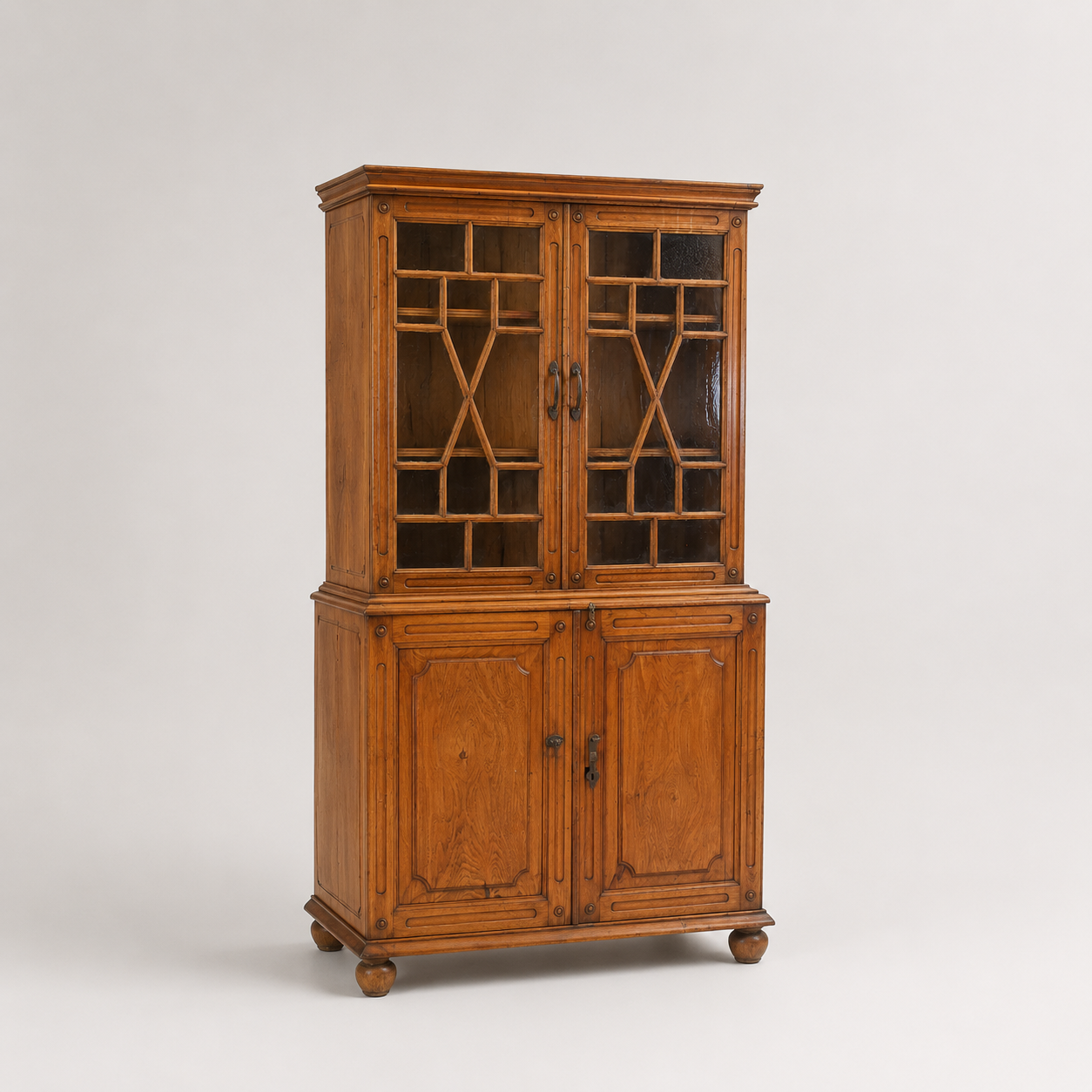 VITRINA DE MADERA DOS PARTES GRANDE