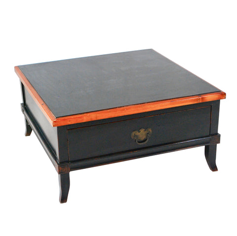 MESA DE CENTRO COLOR NEGRA