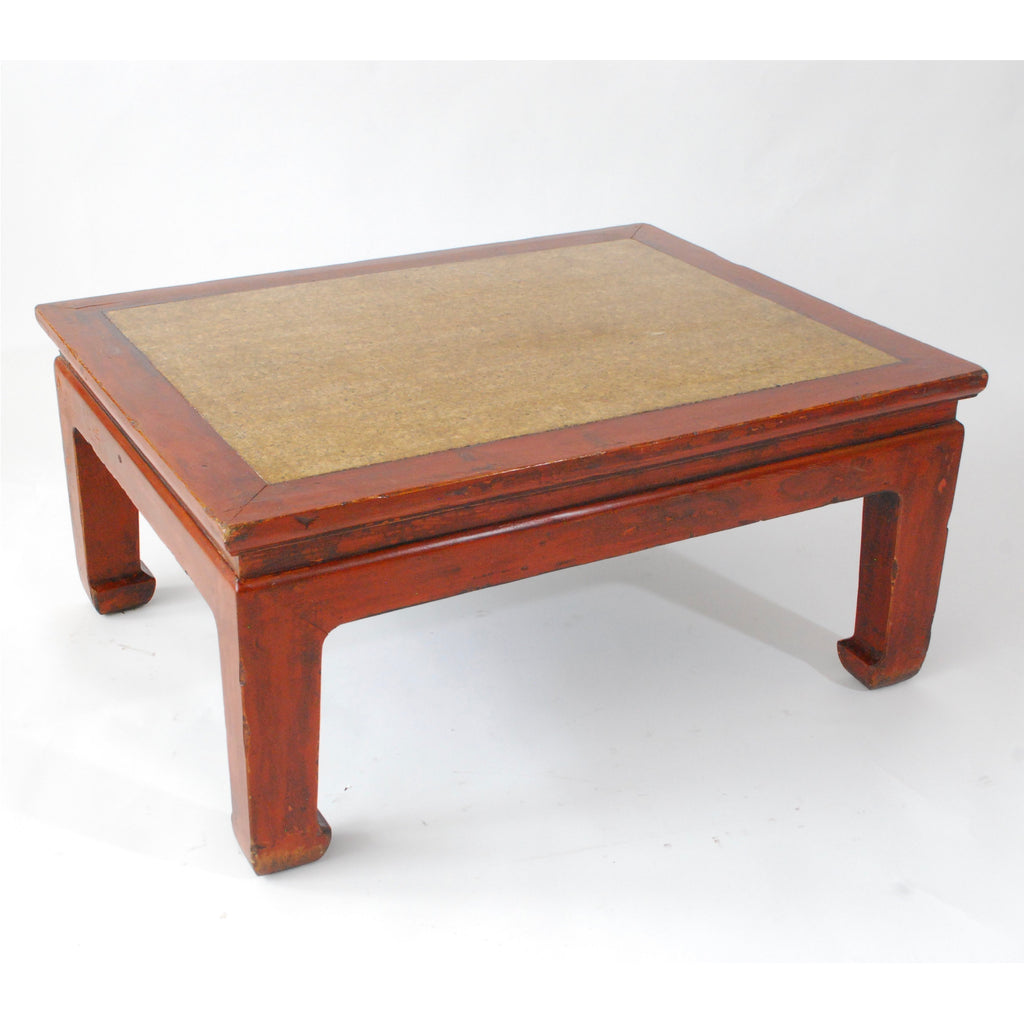 MESA DE MADERA CON PIEDRA