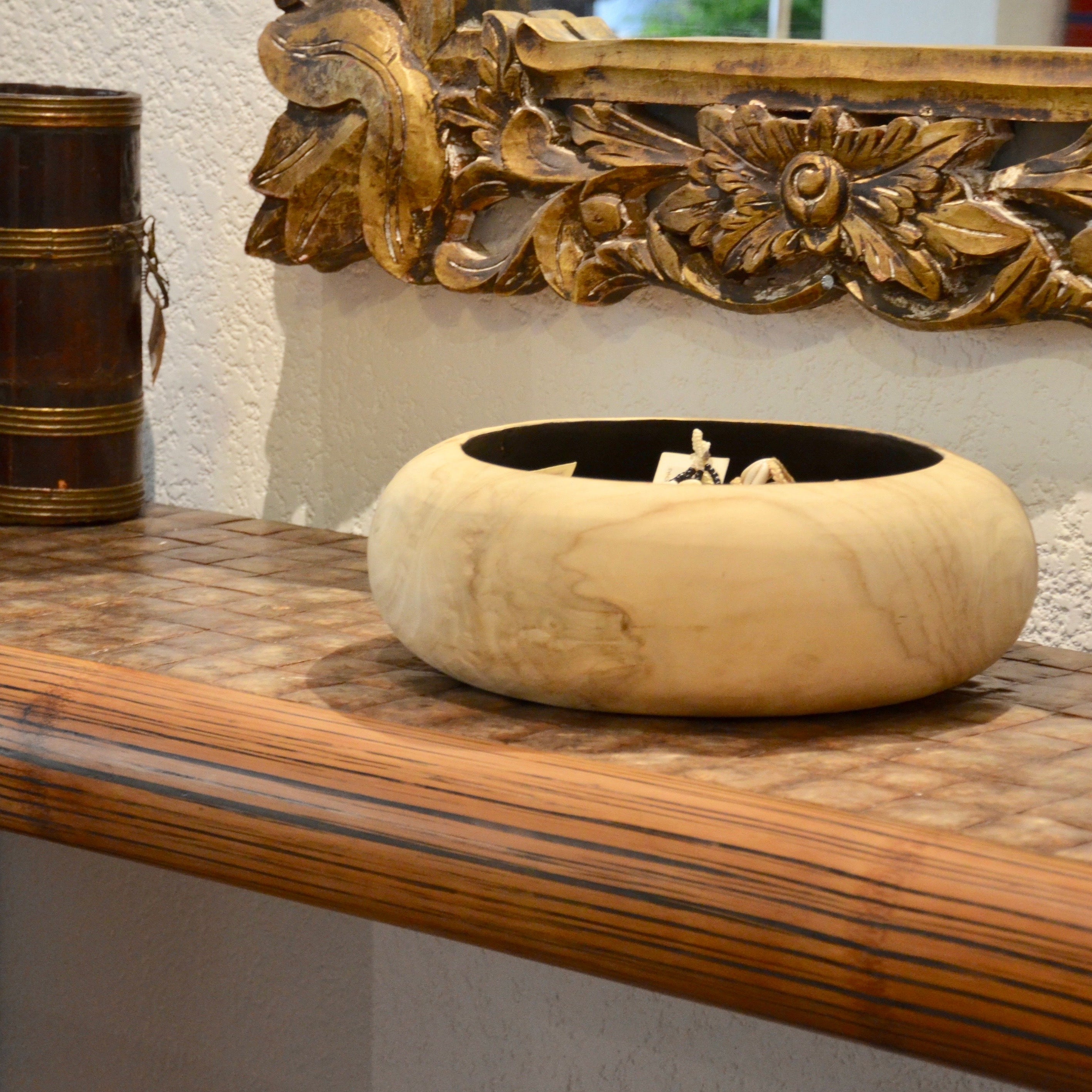 BATEA REDONDA DE MADERA