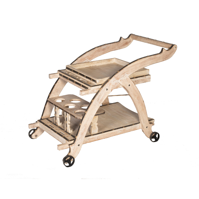 CARRITO BAR DE MADERA