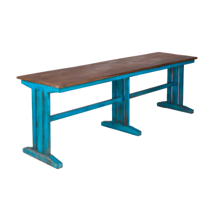 MESA PATAS AZULES