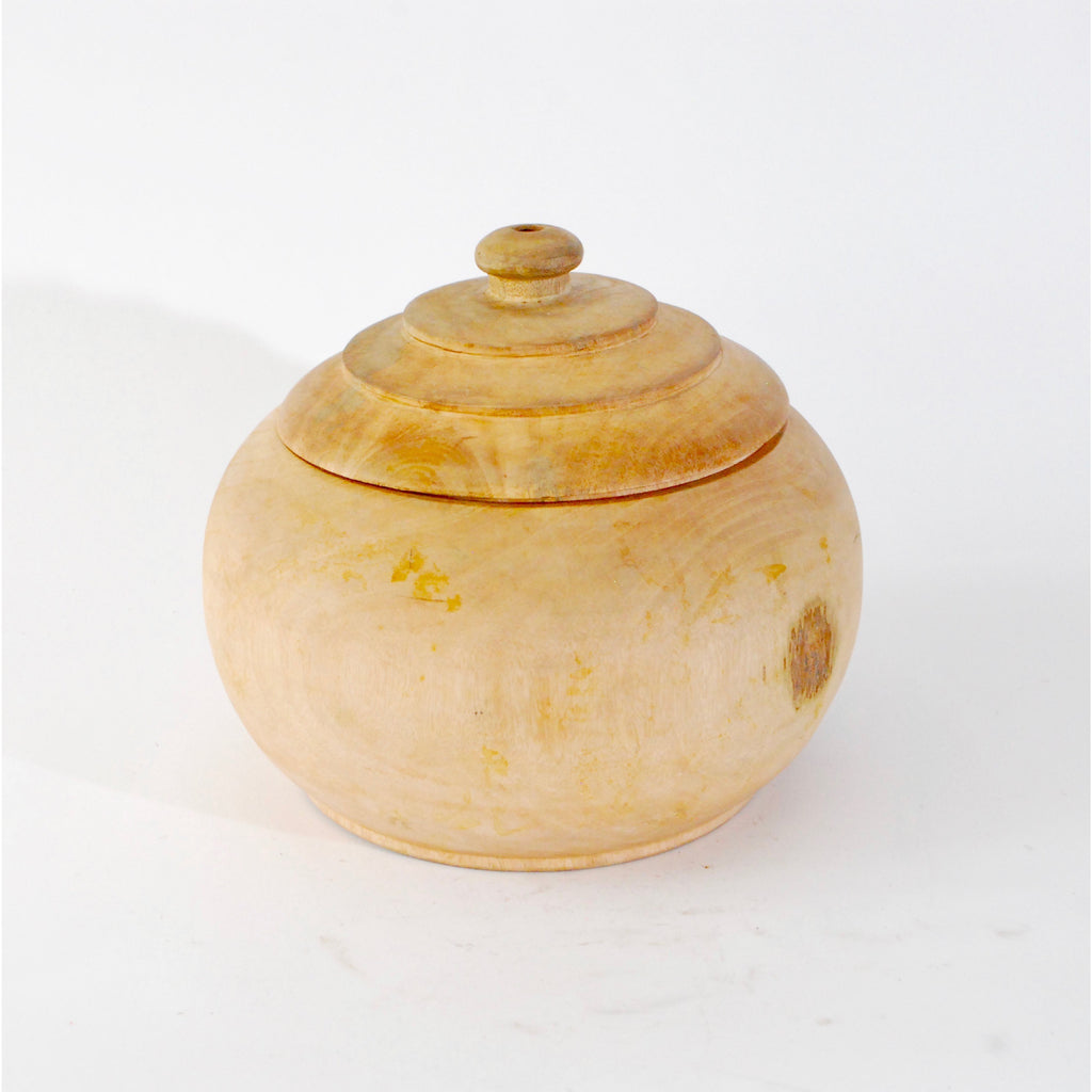 OLLA DE MADERA DE TECA