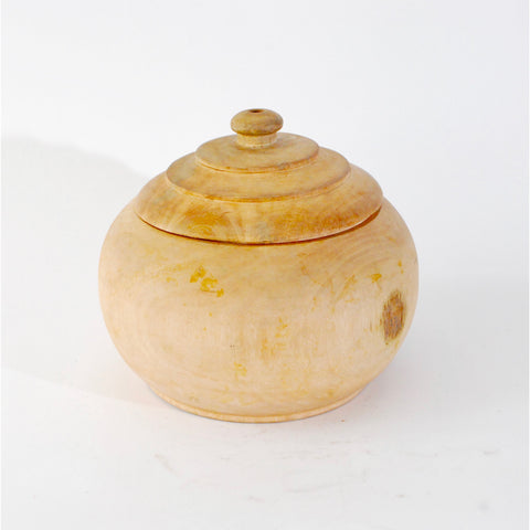 OLLA DE MADERA DE TECA