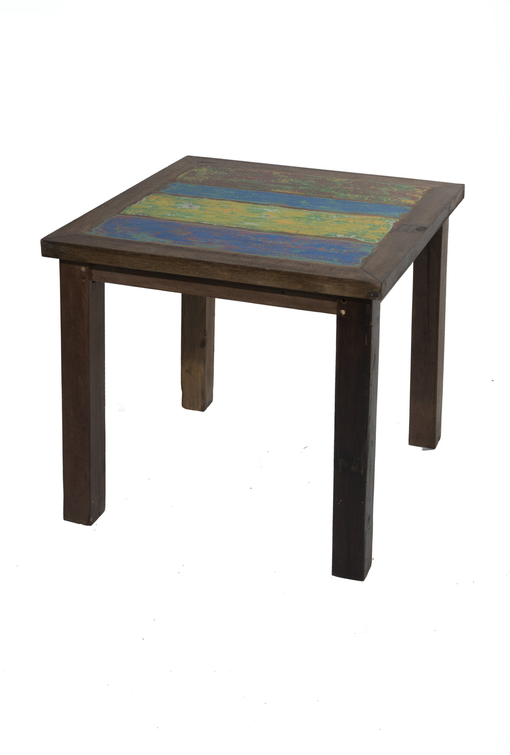 MESA DE MADERA RECICLADA