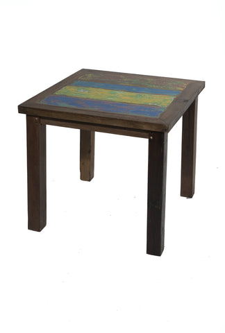 MESA DE MADERA RECICLADA