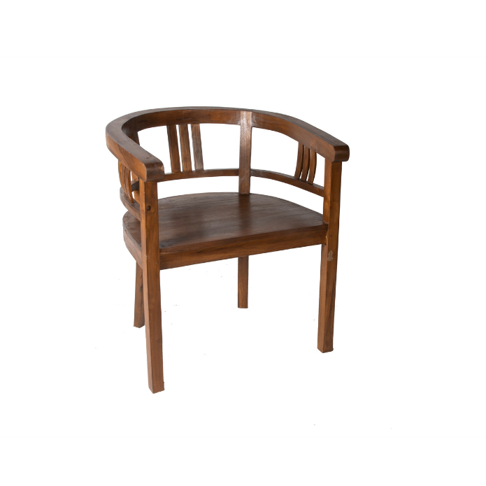 SILLA RESPALDO CURVO